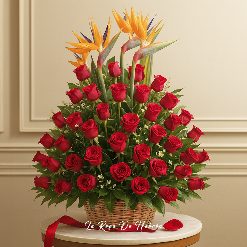 Arreglo Floral Rosas Rojas