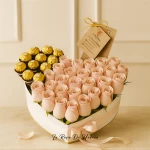 Corazón de Rosas para Cumpleaños