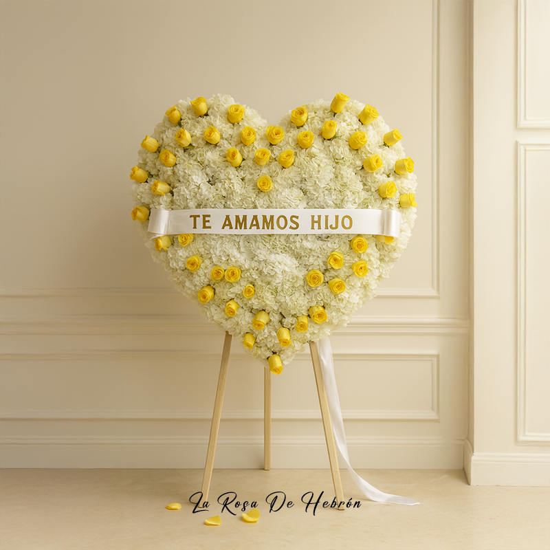 Corona Fúnebre Corazón