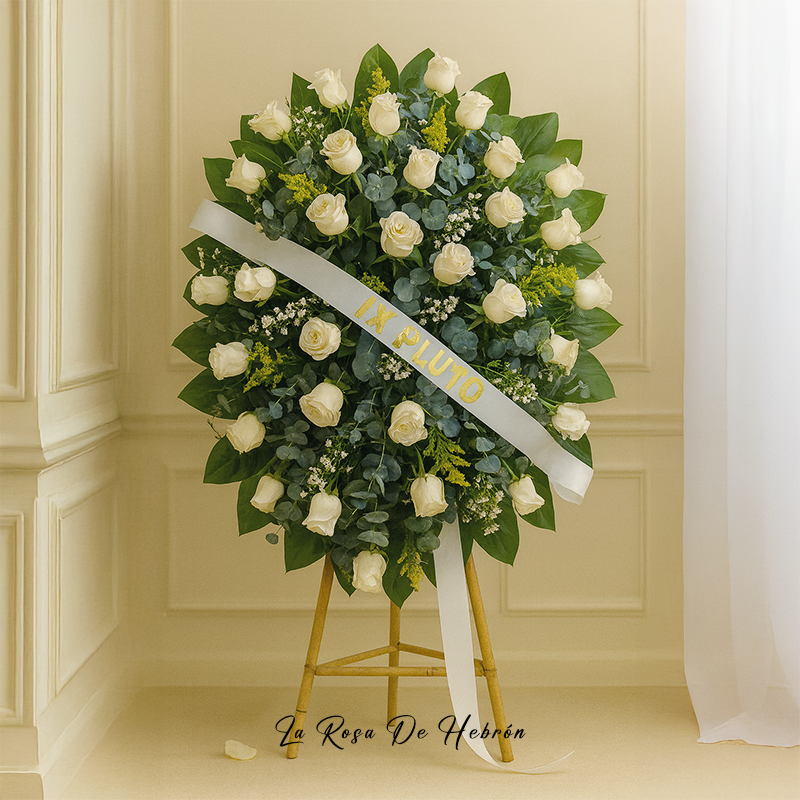 Corona Fúnebre Eucalipto