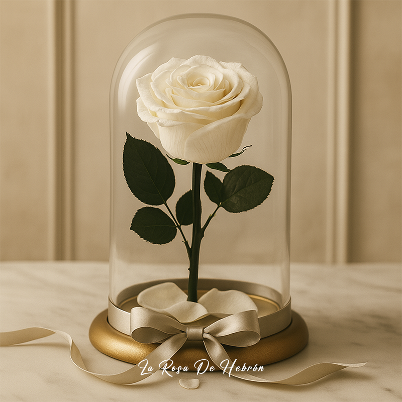 Rosa Eterna Blanca en Cali