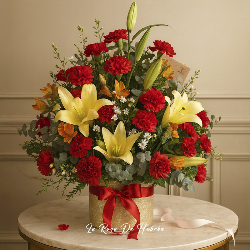 Ramo Claveles Rojos