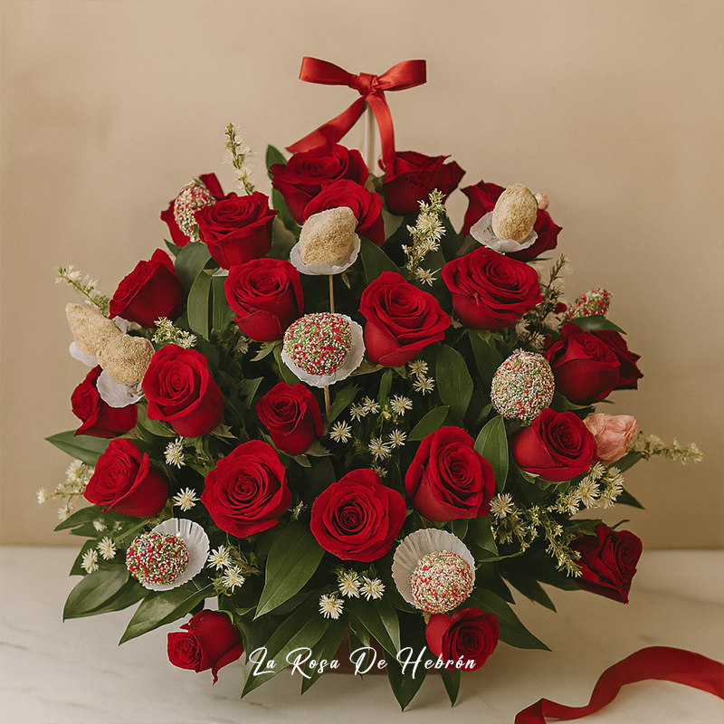 Ramo con Fresas Achocolatadas