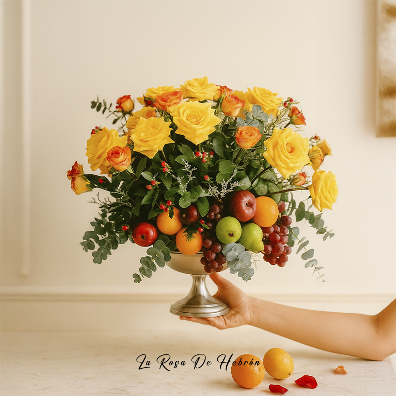 Ramo con Frutas Historia Feliz