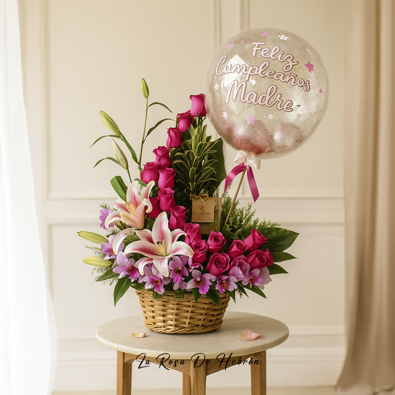 Ramo de Lirios para Cumpleaños