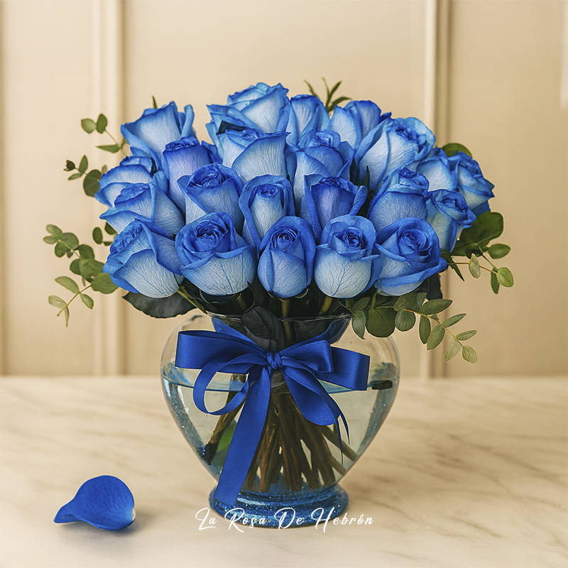 Ramo de Rosas Azules