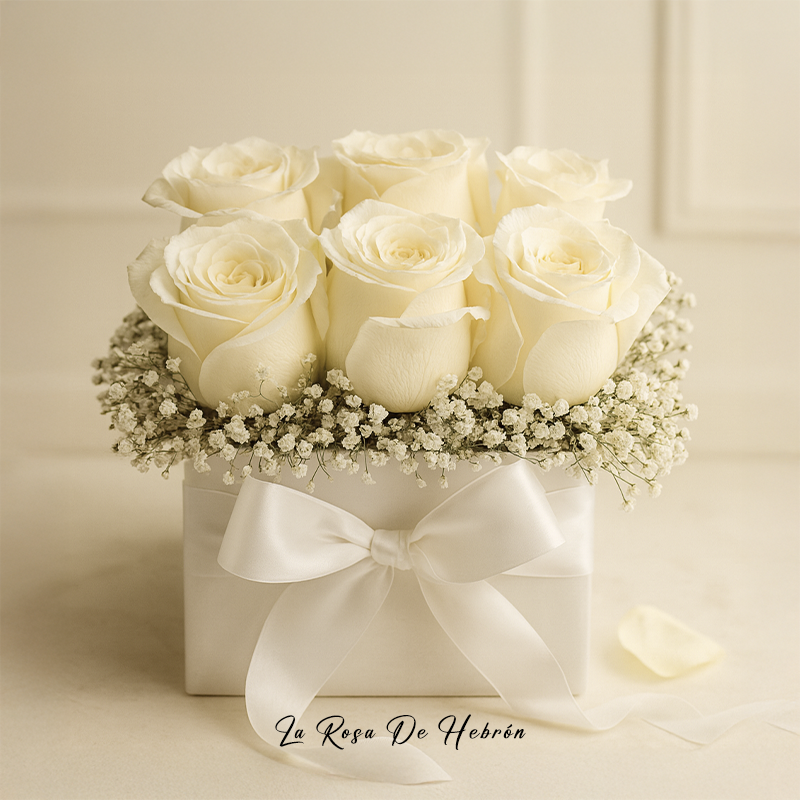 Ramo de Rosas Blancas 2