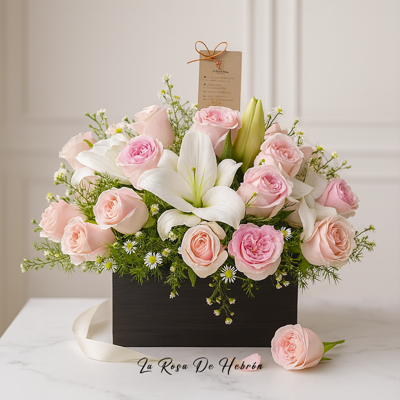 Ramo de Rosas y Lirios