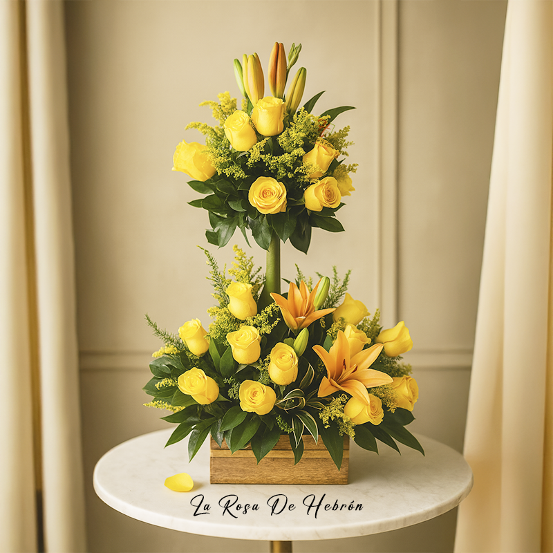 Ramo Para Cumpleaños Amarillo