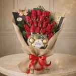 Bouquet de Rosas y Chocolates
