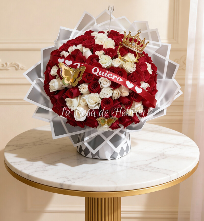 Buchón de Rosas Pasión Real