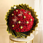 Buchón de 120 Rosas Rojas Pasión Suprema