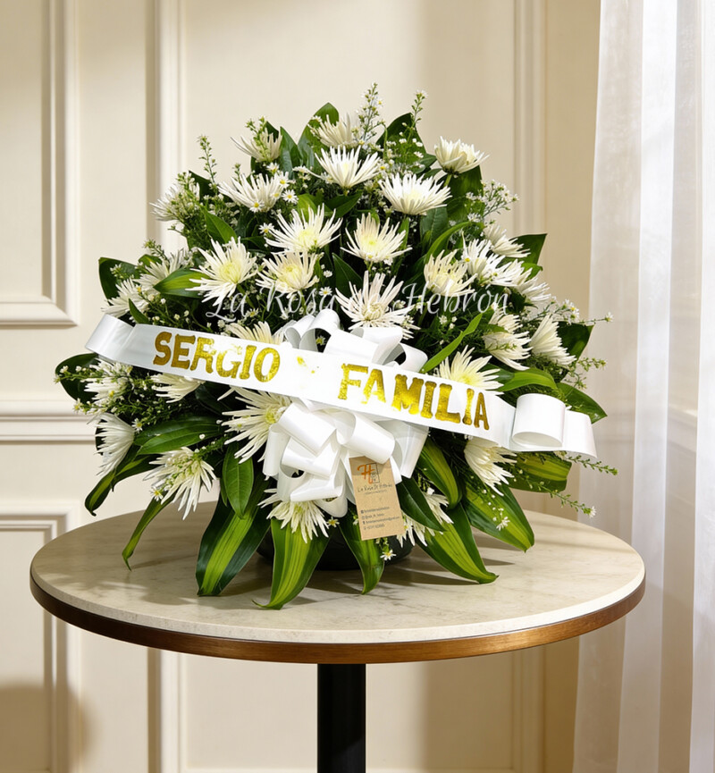 Ramo Fúnebre Serenidad Blanca