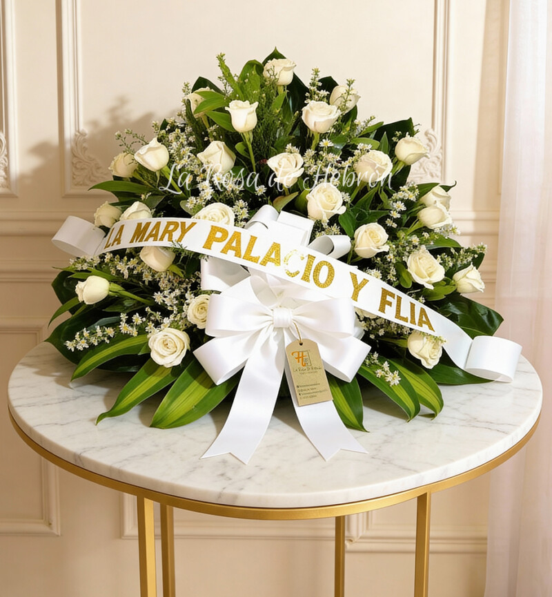 Ramo Fúnebre Memoria Blanca