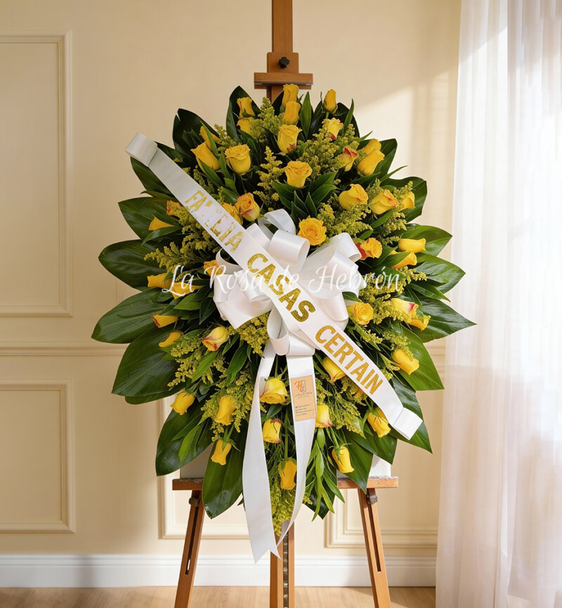 Corona Fúnebre Gratitud Serena