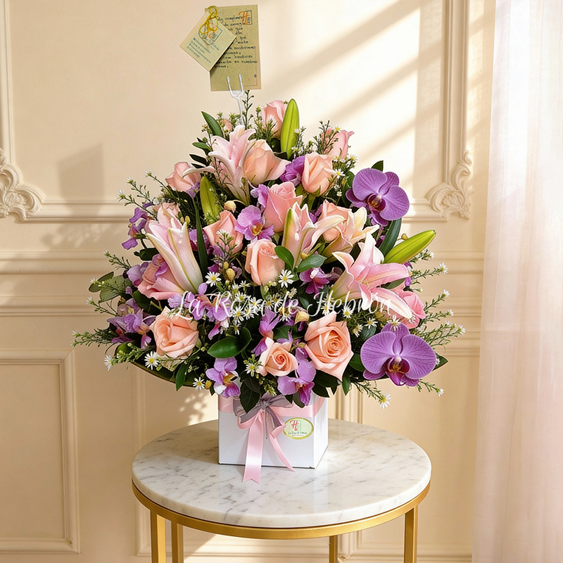 Ramo de Flores Elegancia Orquídea