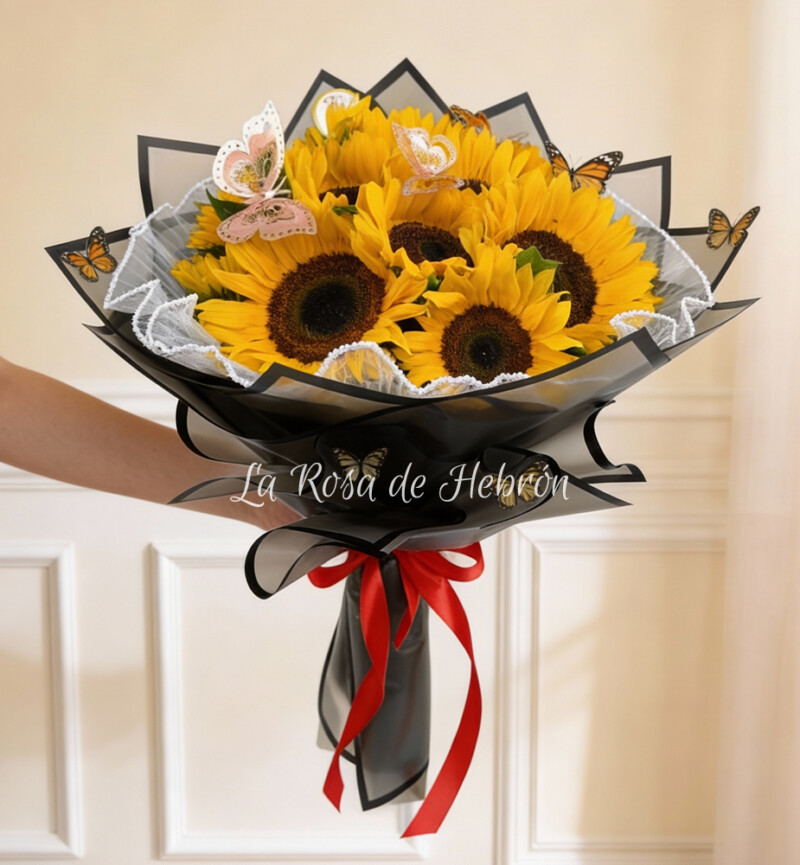 Bouquet de Girasoles Sol Radiante